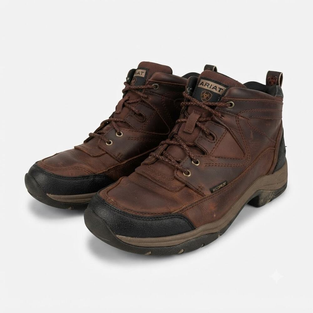 Ariat Mens 10.5 Western Outdoors Gorpcore Terrain Endurance Leather Hiking Boots